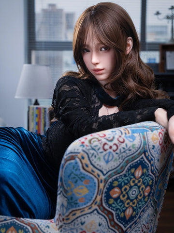 F734—160cm/5ft3-34kg E Cup Silicone Japanese Sex Doll Large Breasts | Firefly Diary Max