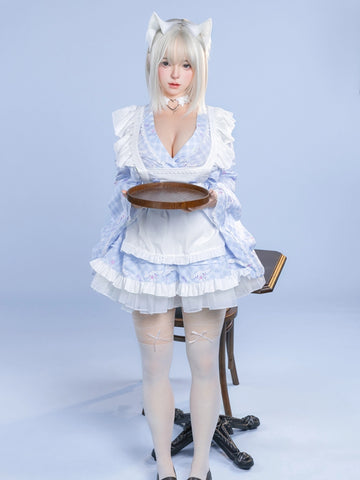 F6294—160cm/5ft3-34kg E Cup Silicone Japanese Sex Doll Large Breasts | Firefly Diary Max