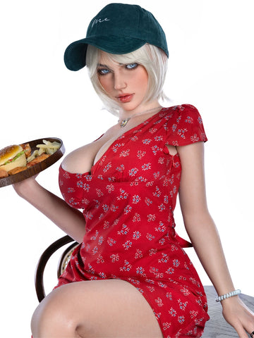 F6295—160cm/5ft3-34kg E Cup Realistic Silicone Sex Doll Large Breasts | Firefly Diary Max