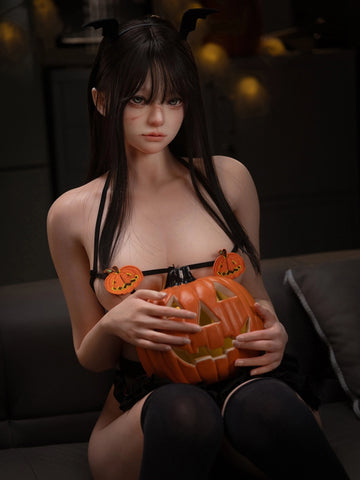 F6212—165cm/5ft4-37kg A Cup Halloween Sex Doll Asian Small Breasts  - Firefly Diary MAX