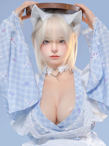 F6294—160cm/5ft3-34kg E Cup Silicone Japanese Sex Doll Large Breasts | Firefly Diary Max