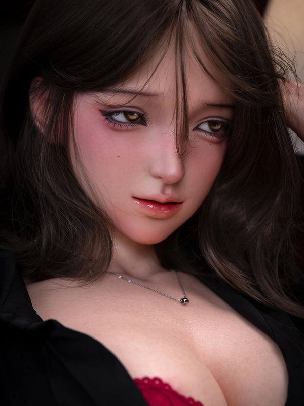 F1725—165cm/5フィート4 カルメン Fカップ シリコン可動ジョーズ セックスドール|Zelex Doll 