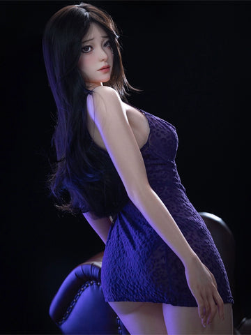 F1725—165cm/5フィート4 カルメン Fカップ シリコン可動ジョーズ セックスドール|Zelex Doll 