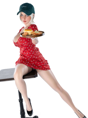 F6295—160cm/5ft3-34kg E Cup Realistic Silicone Sex Doll Large Breasts | Firefly Diary Max