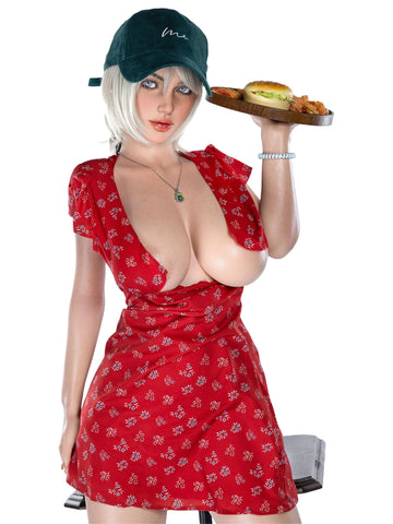 F6295—160cm/5ft3-34kg E Cup Realistic Silicone Sex Doll Large Breasts | Firefly Diary Max