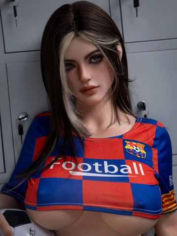 F8621—160cm/5ft3-31kg G Cup Silicone Fair Skin Realistic Large Breasts Sex Doll | Firefly Diary Max