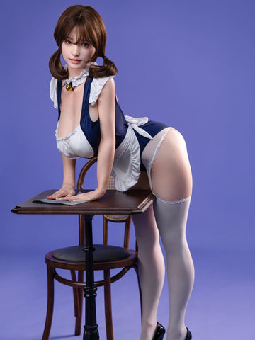 F6290—160cm/5ft3-34kg E Cup Silicone Japanese Sex Doll Large Breasts | Firefly Diary Max