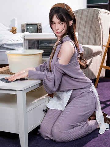 F8665—165cm/5ft4-34kg B Cup Silicone Full Sex Doll ROS Head| Firefly Diary Max