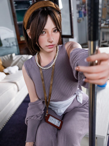 F8665—165cm/5ft4-34kg B Cup Silicone Full Sex Doll ROS Head| Firefly Diary Max