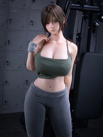 F6156—160cm/5ft3-34kg E Cup Silicone Asian Sex Doll  | Firefly Diary Max