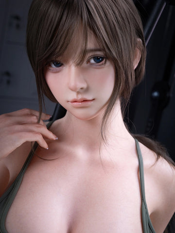 F6156—160cm/5ft3-34kg E Cup Silicone Asian Sex Doll  | Firefly Diary Max