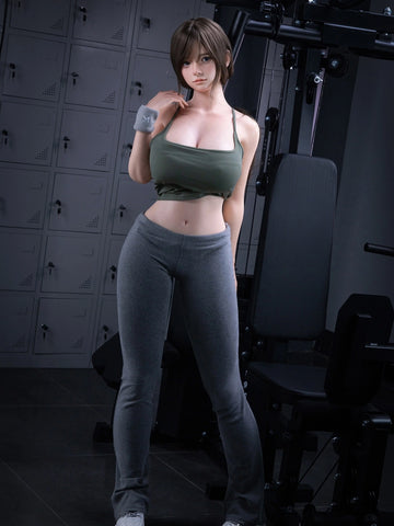 F6156—160cm/5ft3-34kg E Cup Silicone Asian Sex Doll  | Firefly Diary Max