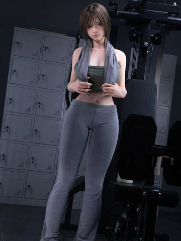 F6156—160cm/5ft3-34kg E Cup Silicone Asian Sex Doll  | Firefly Diary Max