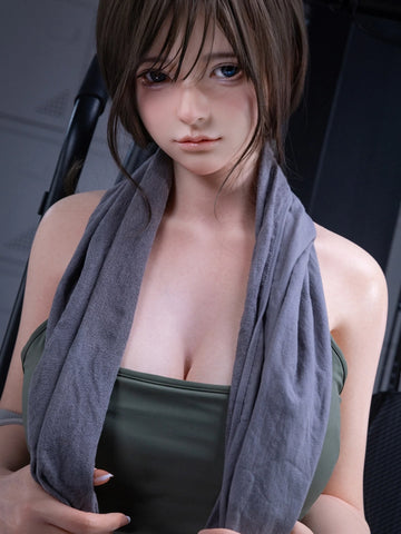 F6156—160cm/5ft3-34kg E Cup Silicone Asian Sex Doll  | Firefly Diary Max