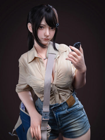 F6157—164cm/5ft4-36kg G Cup Silicone Asian  Sex Doll  | Firefly Diary