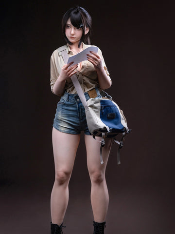 F6157—164cm/5ft4-36kg G Cup Silicone Asian  Sex Doll  | Firefly Diary