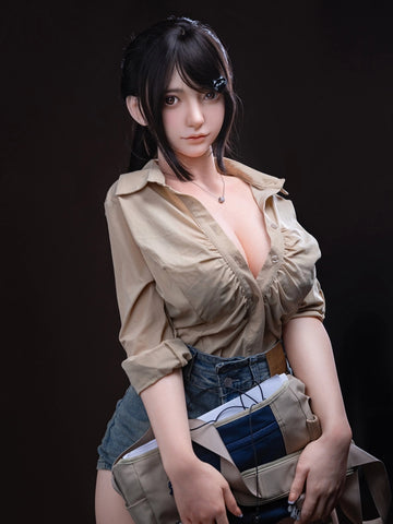 F6157—164cm/5ft4-36kg G Cup Silicone Asian  Sex Doll  | Firefly Diary