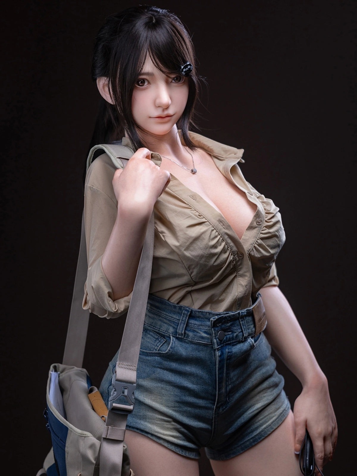 F6157—164cm/5ft4-36kg G Cup Silicone Asian  Sex Doll  | Firefly Diary