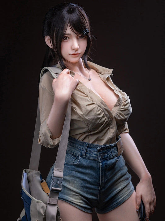 F6157—164cm/5ft4-36kg G Cup Silicone Asian  Sex Doll  | Firefly Diary