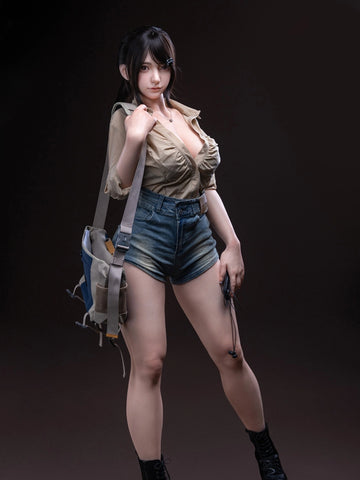 F6157—164cm/5ft4-36kg G Cup Silicone Asian  Sex Doll  | Firefly Diary