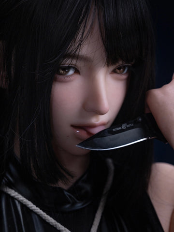 F6176—162cm/5ft3-32kg B Cup Silicone Asian Japanese Sex Doll  | Firefly Diary