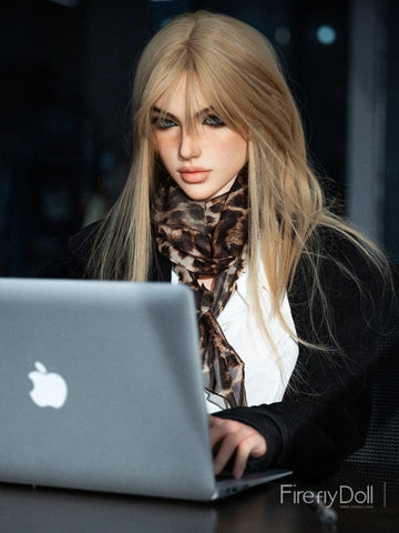 F6202—165cm/5ft4-37kg A Cup Silicone Sex Doll Small Breasts  - Firefly Diary MAX