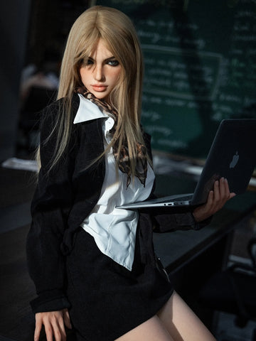 F6202—165cm/5ft4-37kg A Cup Silicone Sex Doll Small Breasts  - Firefly Diary MAX