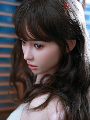 F7732—153cm/5ft24-27kg D Cup Full Silicone Realistic Lightweight Mini Sex Doll | Jiusheng Doll