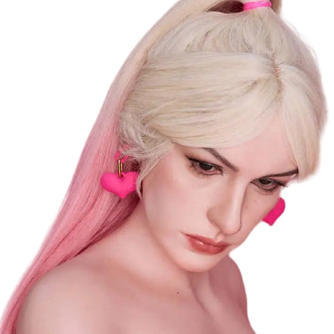 H732 Sex Doll Head-Silicone-Quirky Style【Irontech Doll Head】