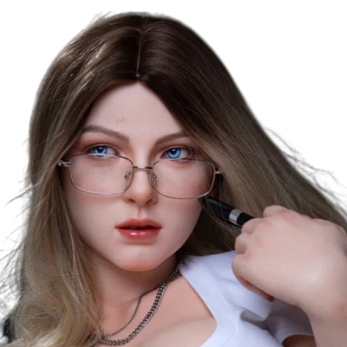 H801 Sex Doll Head-Silicone-cold and charismatic【Irontech Doll Head】