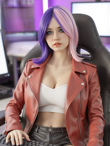 F4913-159cm(5f2)-52kg O Cup Realistic Silicone Head Sex Doll  | Aibei Doll