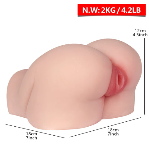 A551 (4.2lb) Dake Pussy and Ass Sex toy