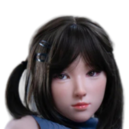 Đầu búp bê tình dục H792-Silicone-Cô gái Nhật Bản trẻ trung 【Đầu búp bê Irontech】 