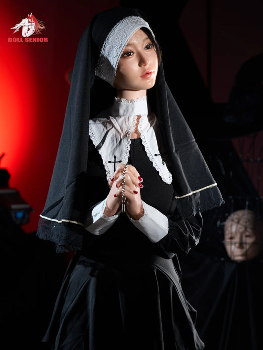 F9177- 163cm(5ft4)-35kg E Cup Silicone ROS Halloween Lifesize Sex Dolls丨Doll senior