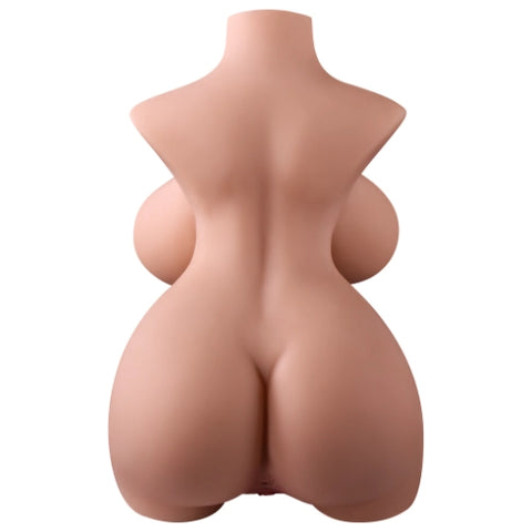 T258-6.61lb Big Boobs mini Lifesize Sex Doll Torso|QSX