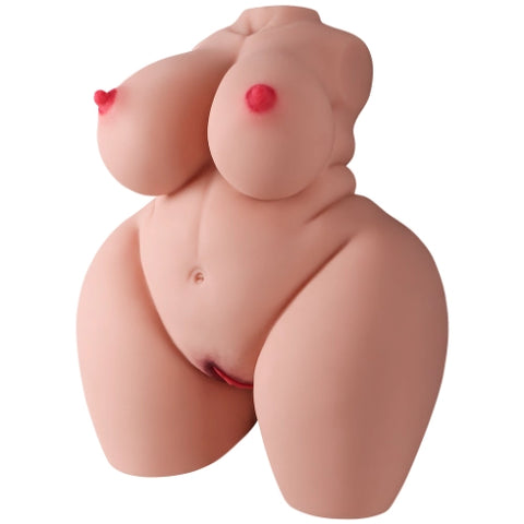 T250-24.25lbs Fat Chubby BBW Sex Doll Torso|QSX