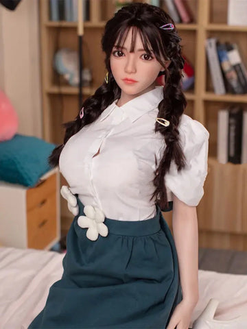 F5008-160cm/5ft3 D Cup Mai Chinese Sexy Silicone Sex Doll | JX Doll