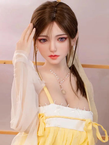 F5017-160cm/5ft3 D Cup Wennie סיליקון אסיאתי בובת מין | JX Doll