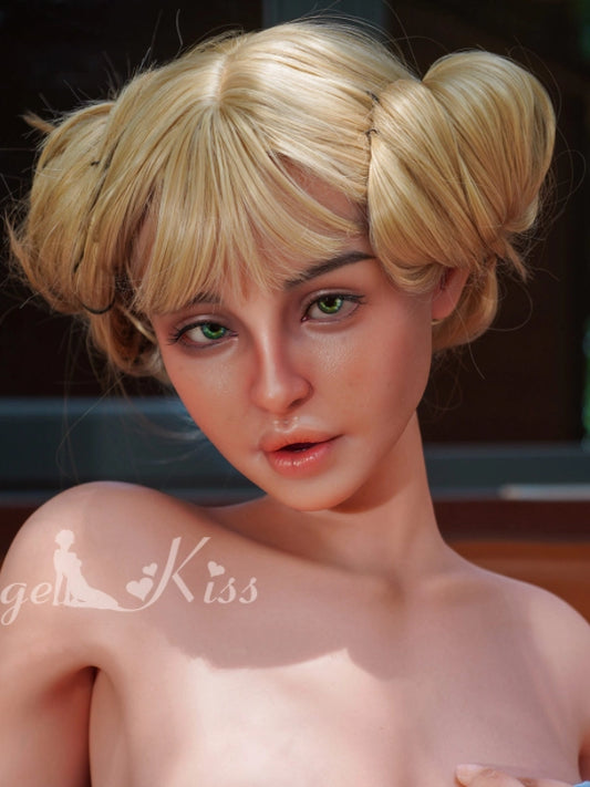 H288  Silicone Sex Doll Head丨Angel Kiss Doll Head
