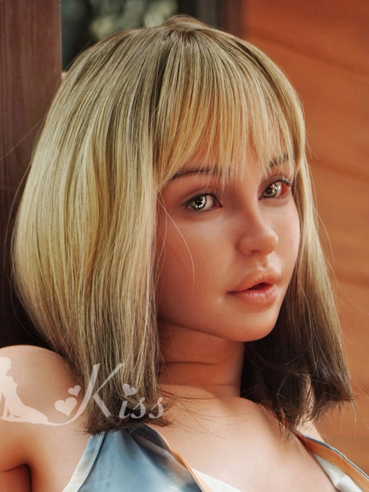 H289  Silicone Sex Doll Head丨Angel Kiss Doll Head