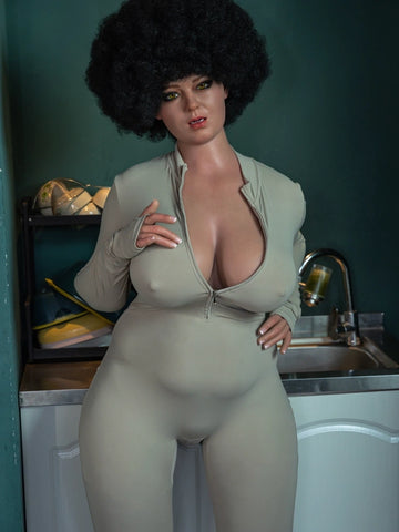 F2315-161cm/5ft3 H Cup MILF BBW Ursula ROS Head Silicone Sex Doll | Starpery Doll
