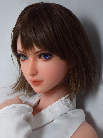 H521 Mini Anime Silicone Sex Doll Head｜Elsa Babe Head