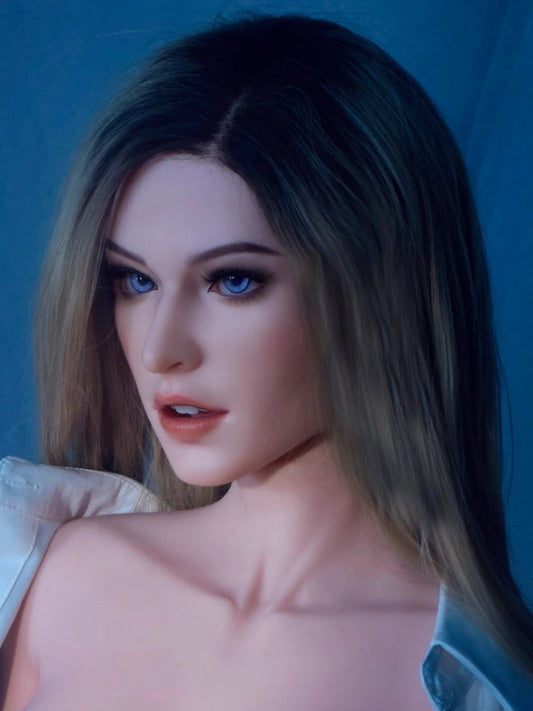 H578 Silicone Anime Sex Doll Head｜Elsa Babe Head