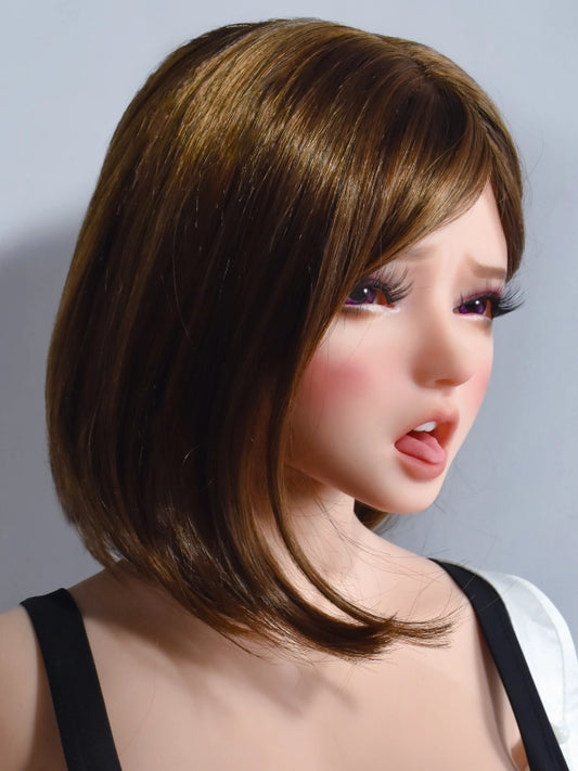 H548 Silicone Anime Sex Doll Head｜Elsa Babe Head