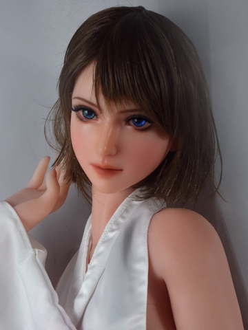 H521 Mini Anime Silicone Sex Doll Head｜Elsa Babe Head
