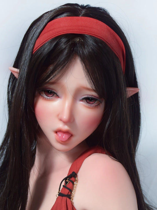 H549 Silicone Anime Sex Doll Head｜Elsa Babe Head