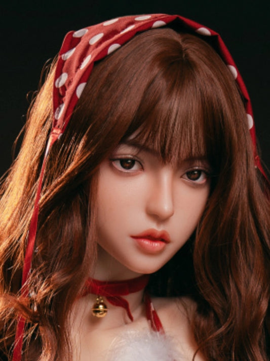 H240  Silicone Sex Doll Head丨Angel Kiss Doll head