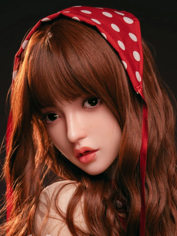 H240  Silicone Sex Doll Head丨Angel Kiss Doll head