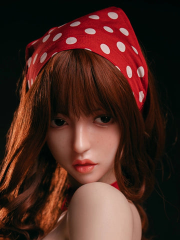 H240  Silicone Sex Doll Head丨Angel Kiss Doll head
