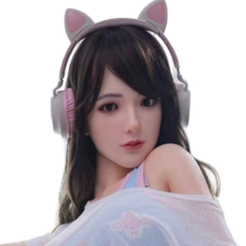 H966 Sex Doll Head-Silicone-E-Sprts Muse【Irontech Doll Head】